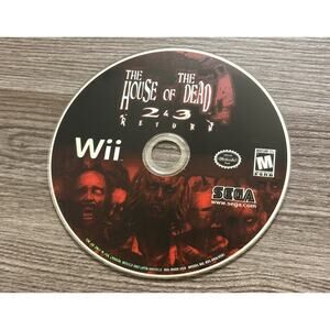 The House of the Dead 2 & 3 Return Nintendo Wii Disc Only